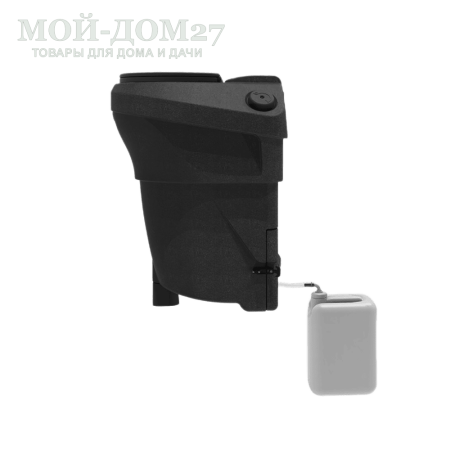 Компостный туалет Rostok 230 (черный гранит) | Мой-Дом27 | Стационарный компостный биотуалет цвета черный гранит емкостью накопительного бака 230 л. Этого хватит на весь дачный сезон.
Особенность является удобное опорожнение через дверцу снаружи помещения. Уборные отходы после полного цикла компостирования представляют собой ценное удобрение для почвы.